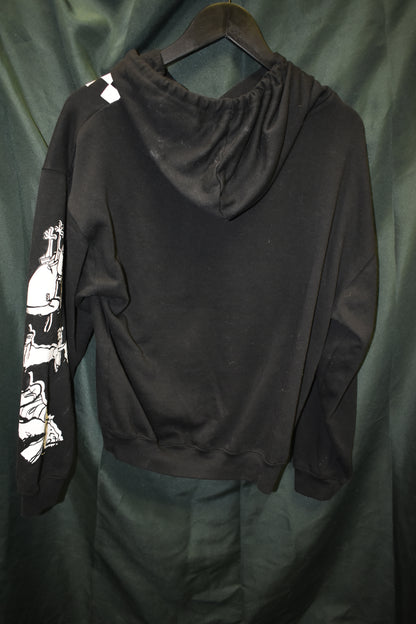 PREOWNED CARTOON HOODIE MEDIUM DEXTER LABORITORY