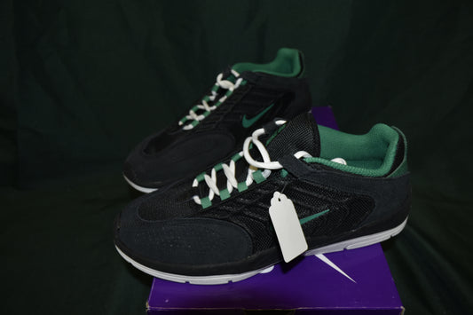 SHOES NIKE SB SIZE 8 MENS VERTEBRAE BLACK/GREEN/WHITE