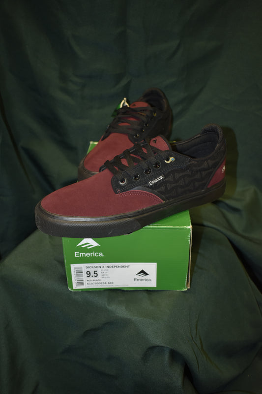 SHOES EMERICA SIZE 9.5 DICKSON X INDEPENDENT