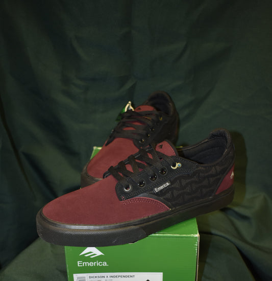 SHOES EMERICA SIZE 7.5 DICKSON X INDEPENDENT