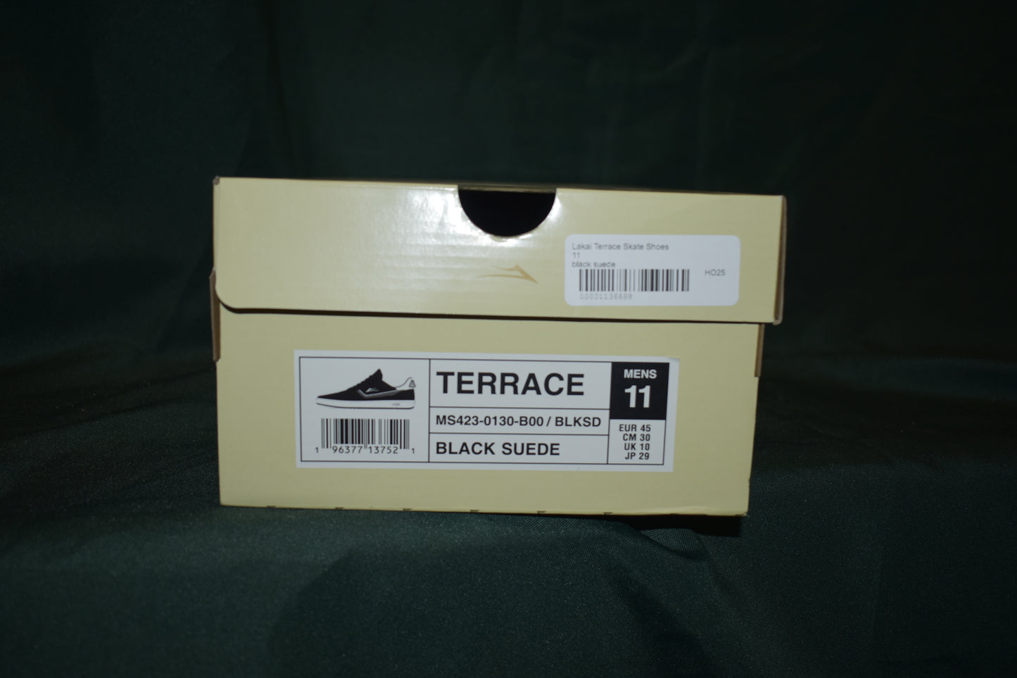 SHOES LAKAI SIZE 11 TERRACE BLACK/WHITE