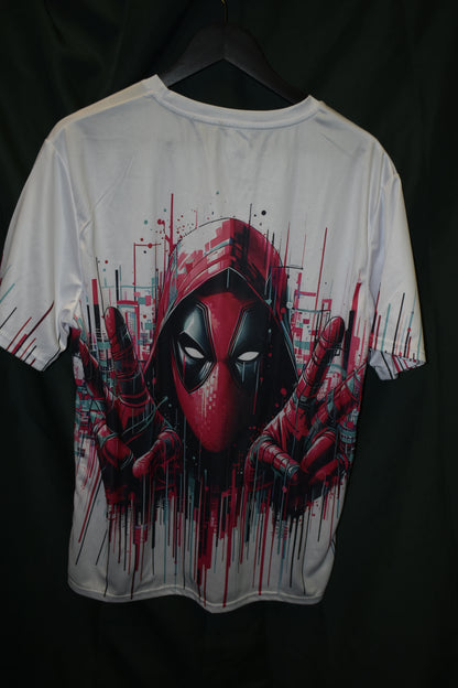 PREOWNED CARTOON SHIRT XL SPIDERMAN FULL