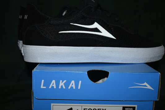 SHOES LAKAI SIZE 11 ESSEX BLACK/WHITE