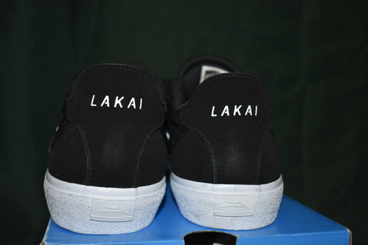 SHOES LAKAI SIZE 11 ESSEX BLACK/WHITE