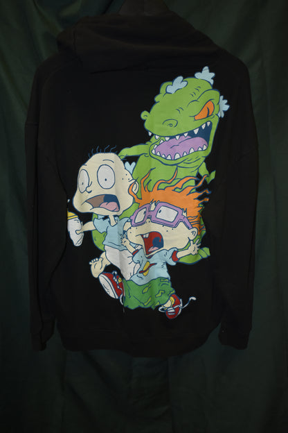 PREOWNED CARTOON HOODIE XL RUGRATS TOMMY CHUCKY RAPTAR