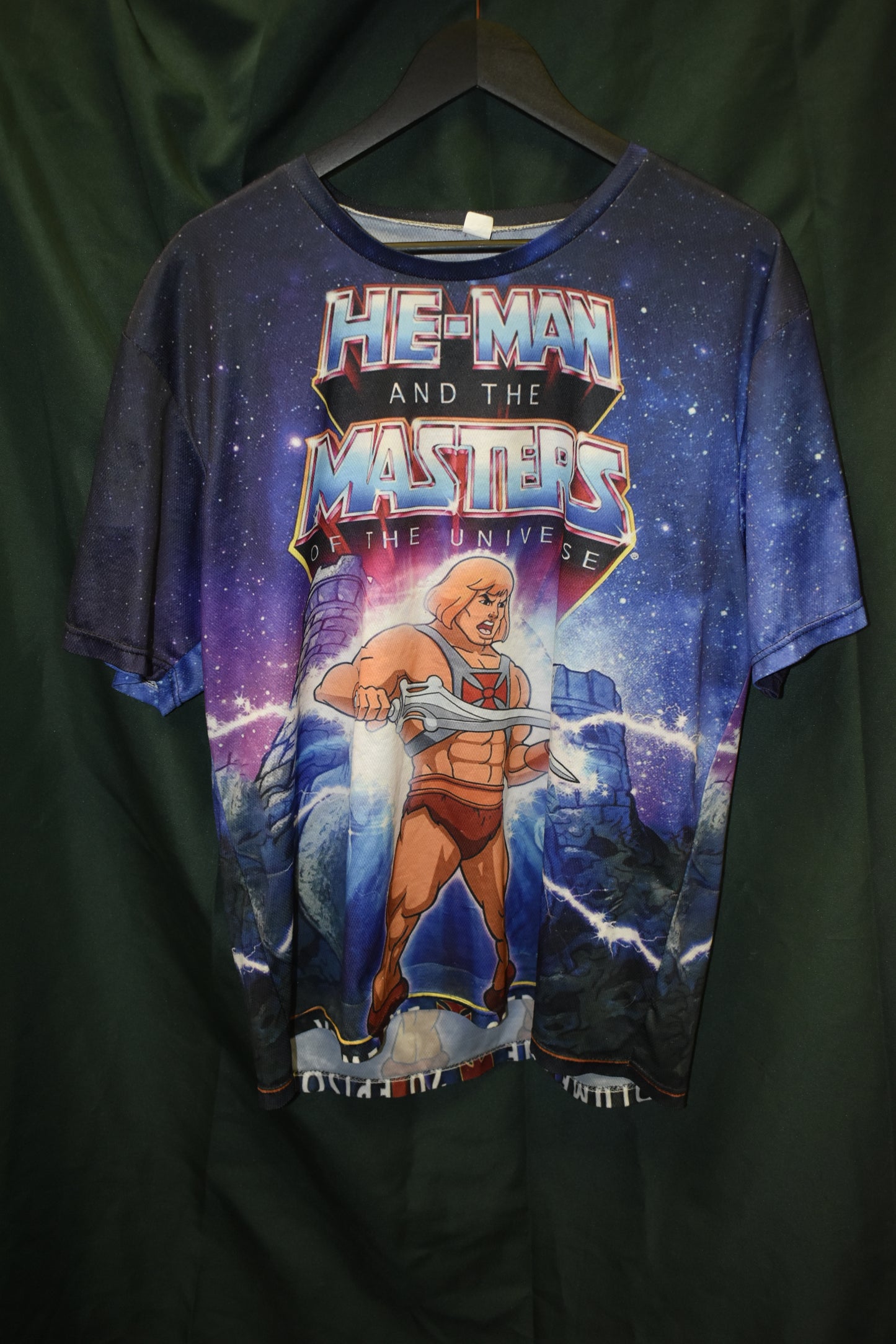 PREOWNED CARTOON SHIRT 3XL HE MAN