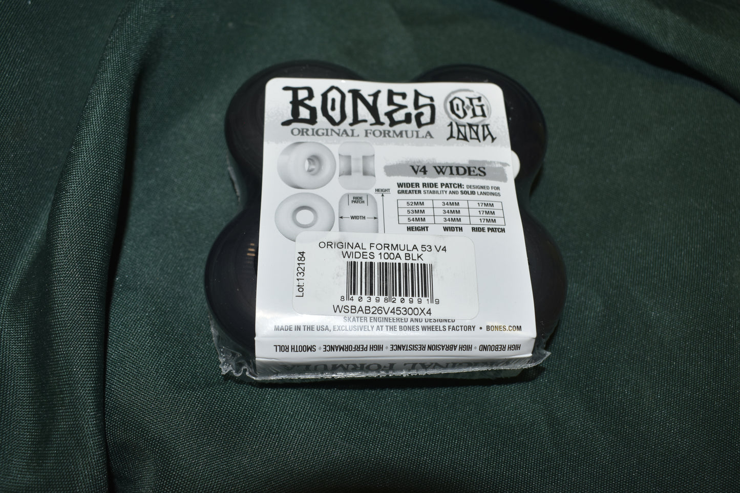 BONES WHEELS 53MM 100A OG