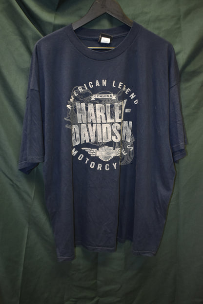 PREOWNED MOTORCYCLE SHIRT 3XL HARLEY AMERICAN LEGEND