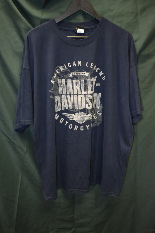 PREOWNED MOTORCYCLE SHIRT 3XL HARLEY AMERICAN LEGEND