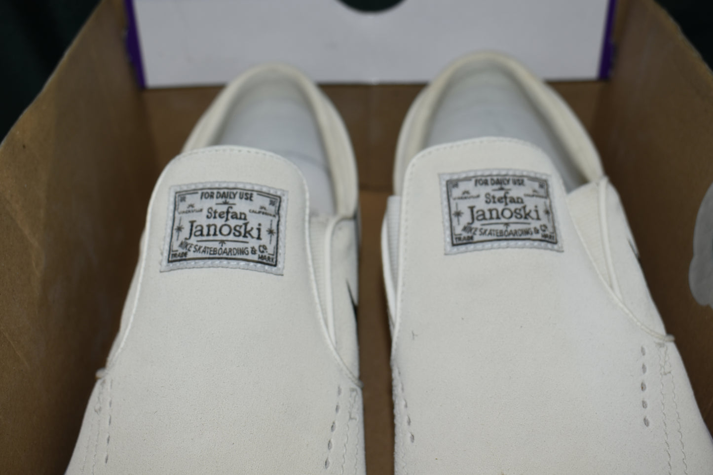 SHOES NIKE SB SIZE 11.5 JANOSKI SLIP SUMMIT WHITE