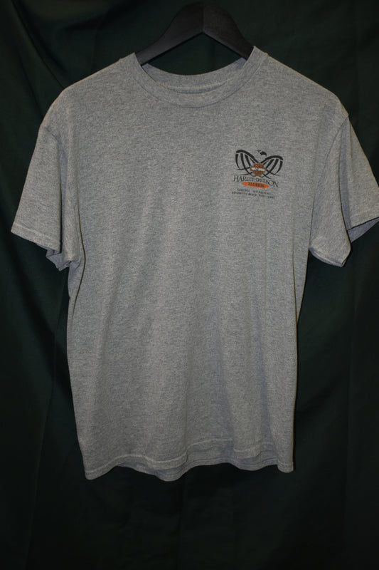 PREOWNED MOTORCYCLE SHIRT MEDIUM HARLEY FLORIDA