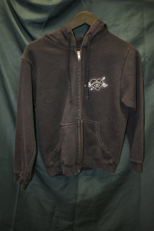 PREOWNED MOTORCYCLE HOODIE WOMEN SMALL OCTOBERFEST 2022