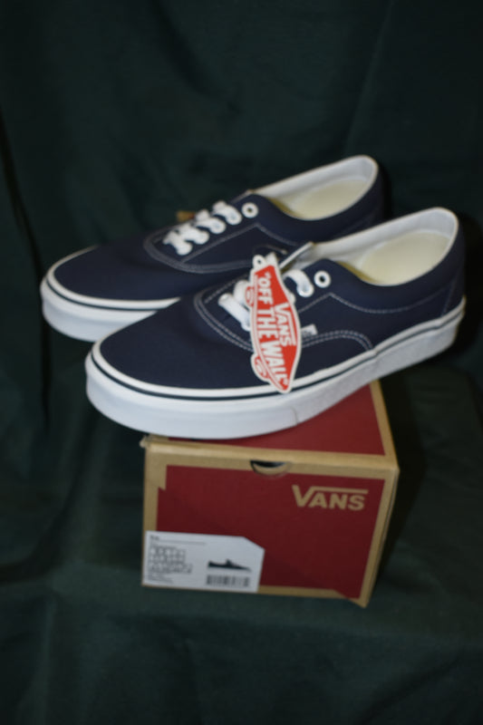 SHOES VANS SIZE MENS 9.5 WOMENS 11 ERA NAVY