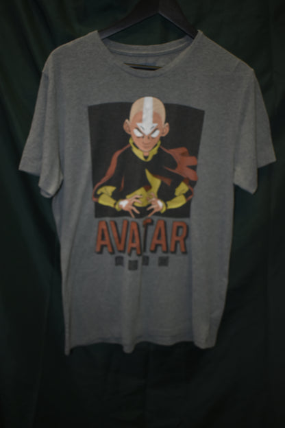 PREOWNED CARTOON SHIRT MEDIUM LAST AIRBENDER AANG