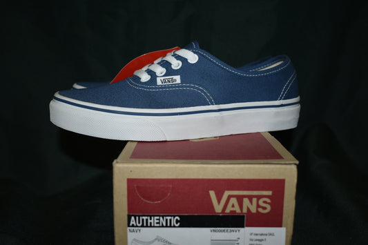 SHOES VANS SIZE MENS 5 AUTHENTIC LO NAVY