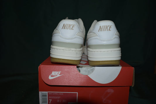 SHOES NIKE 7 MENS GAMMA FORCE WHITE/SUMMIT WHITE