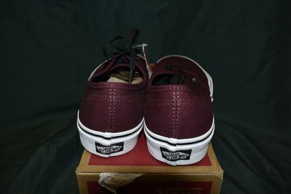 SHOES VANS SIZE MENS 6.5 WOMENS 8 AUTHENTIC PORT ROYALE/BLACK