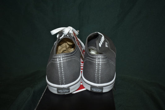 SHOES VANS SIZE MENS 4 AUTHENTIC LO PRO PEWTER/TRUE WHITE