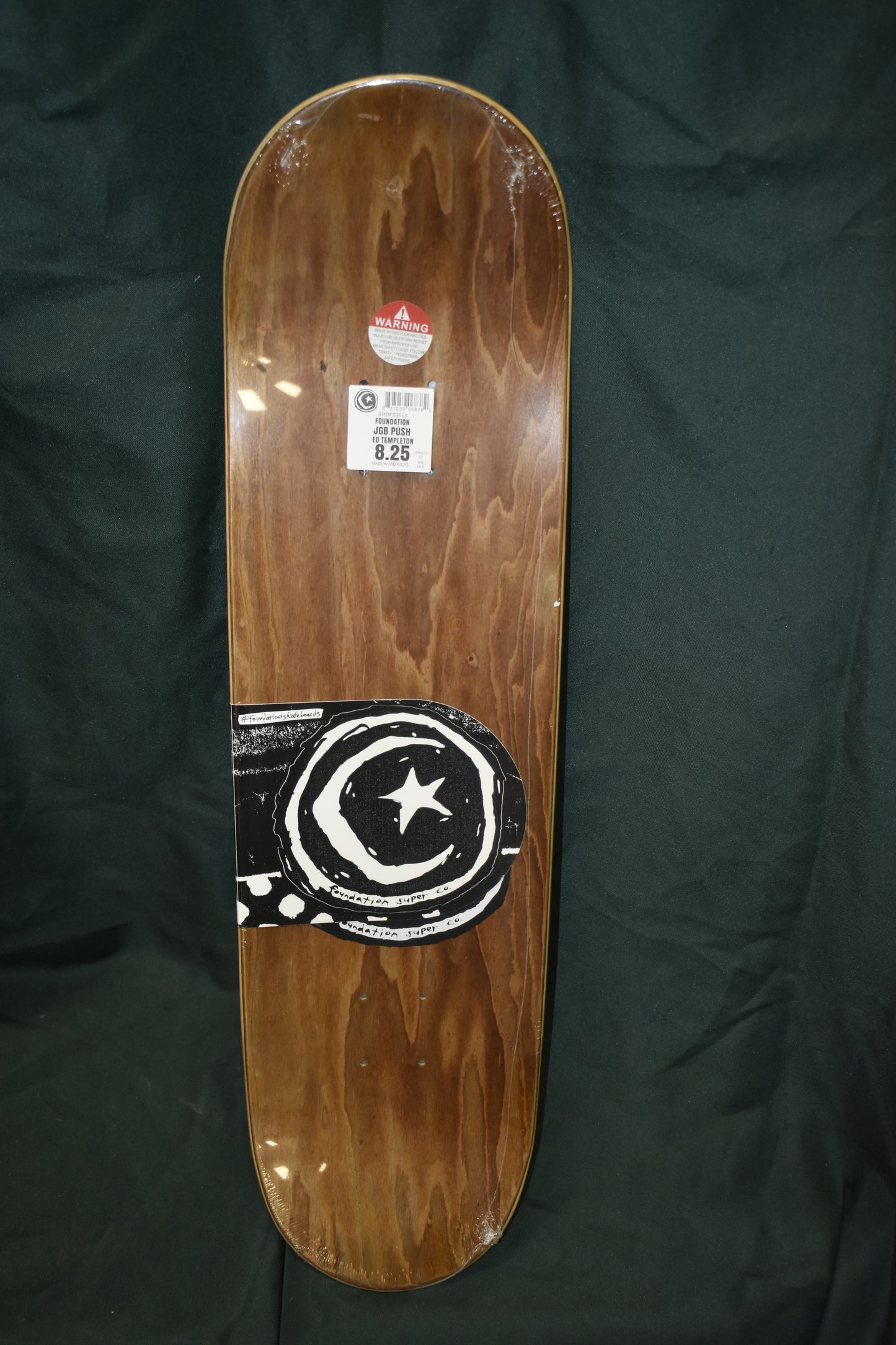 FOUNDATION DECK 8.25 TEAM TEMPLETON PUSH