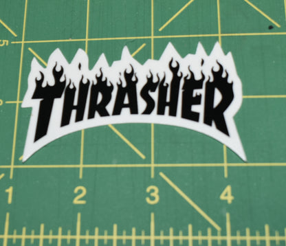 STICKER THRASHER FLAME 3"