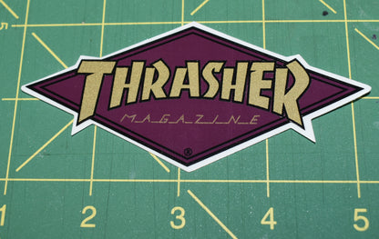 STICKER THRASHER 4" DIAMOND LOGO