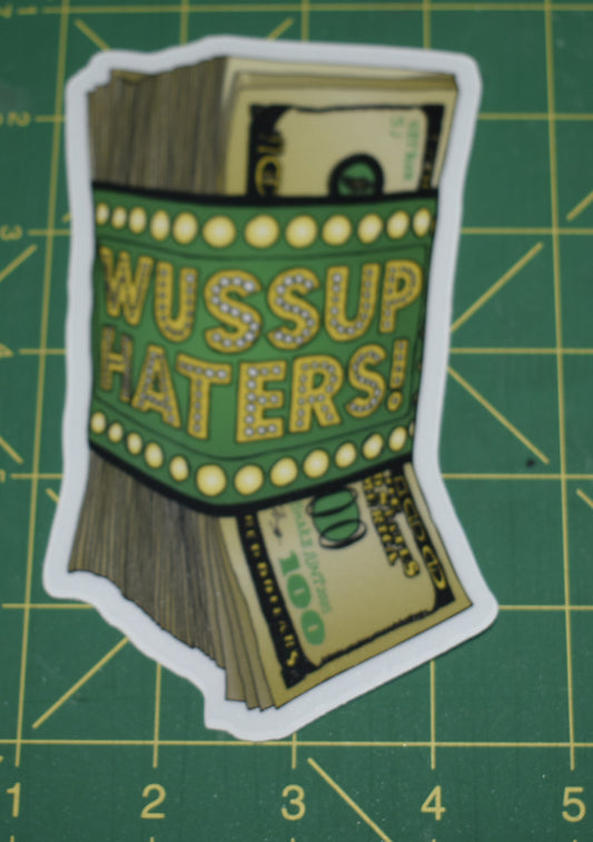STICKER SHAKE JUNT MONEY TALKS