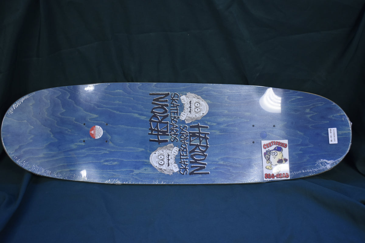HEROIN DECK 9.75 AUNTIE RAZOR EGG WHEEL WELLS SHAPED