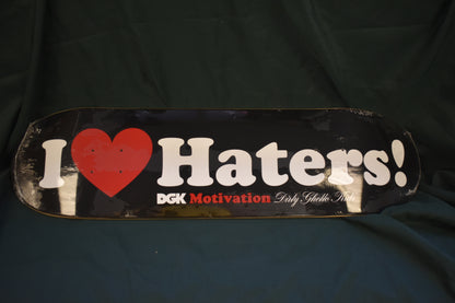 DGK DECK 8.38 HATERS BLACK