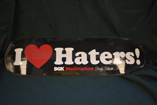 DGK DECK 8.38 HATERS BLACK