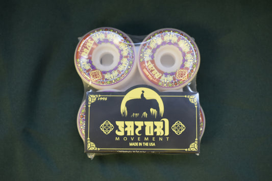 SATORI WHEELS 55MM 101A MANDALA CONICAL SHAPE