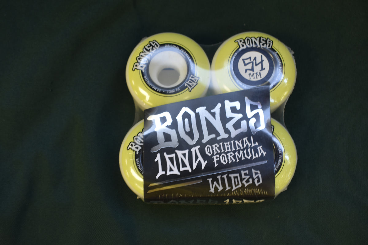 BONES WHEELS 54MM 100A OG FORMULA WIDECUTS V4