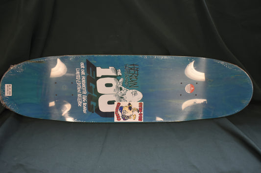 HEROIN DECK 9.125 TEAM 100TH EGG GOLD FOIL SHAPED
