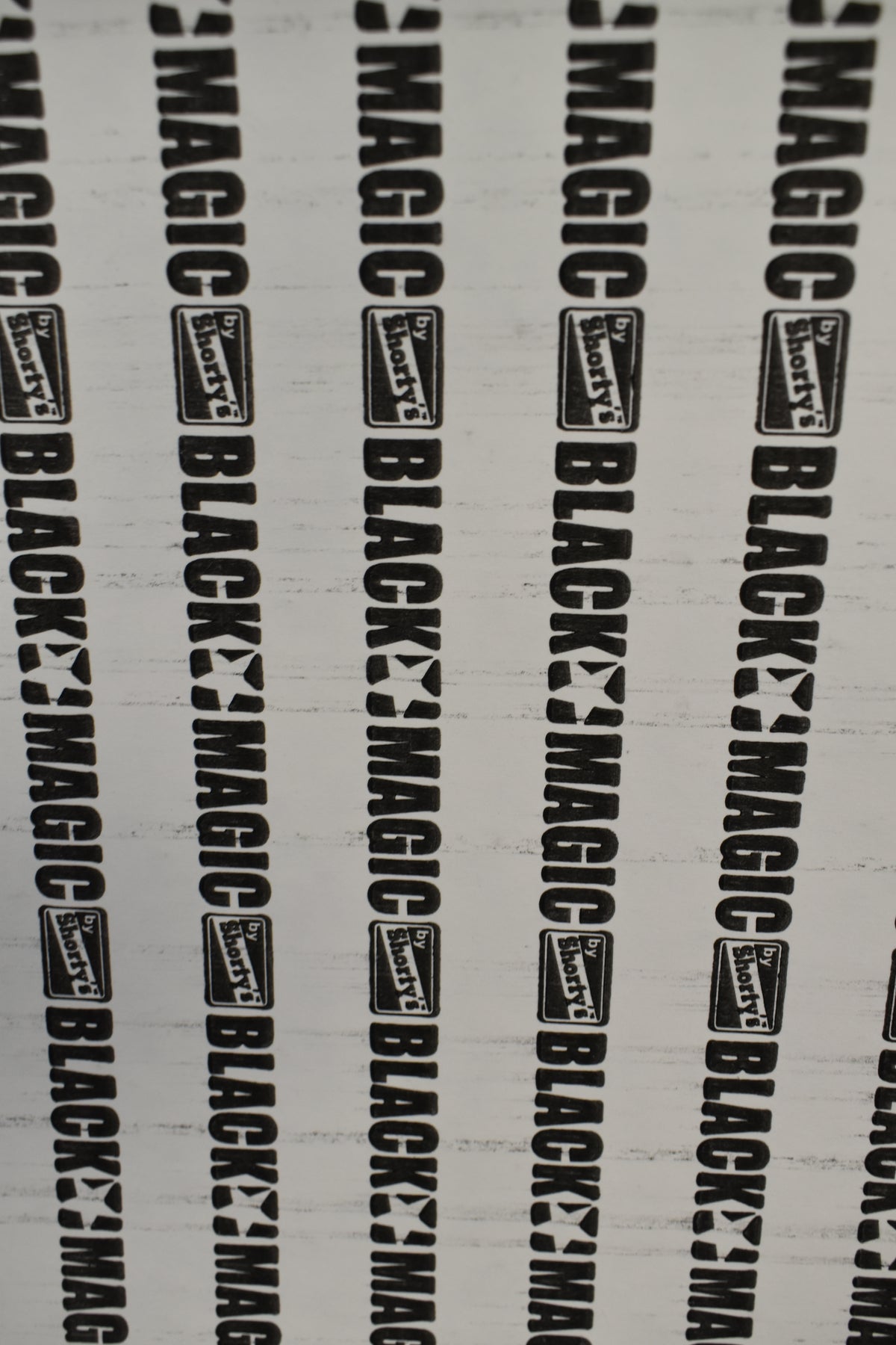 SHORTY'S GRIP 9" BLACK MAGIC GRIP TAPE SHEET