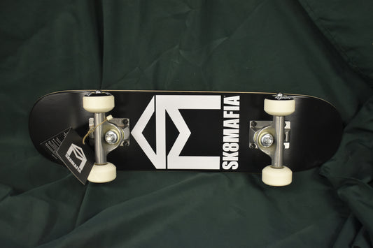 COMPLETE SK8MAFIA HOUSE LOGO 6.0 X 23.5 STAIN MICRO BLACK