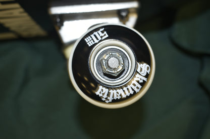 COMPLETE SK8MAFIA HOUSE LOGO 6.0 X 23.5 STAIN MICRO BLACK