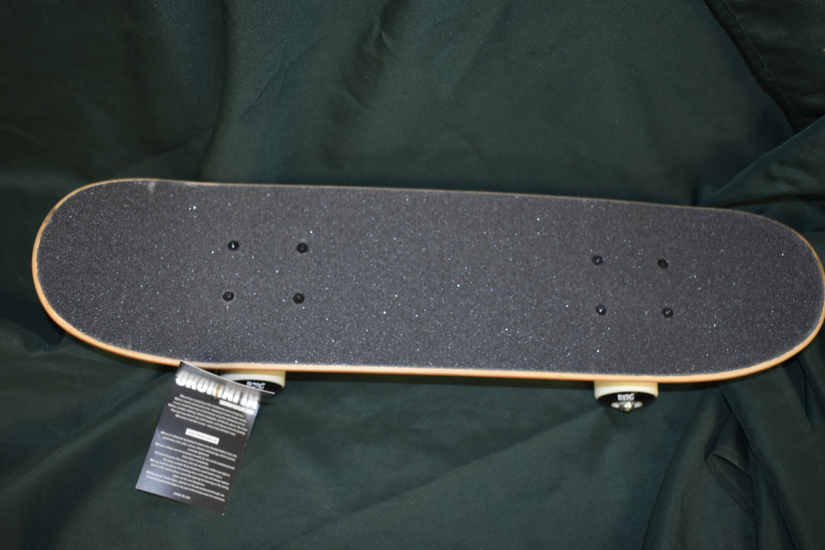 COMPLETE SK8MAFIA HOUSE LOGO 6.0 X 23.5 STAIN MICRO BLACK