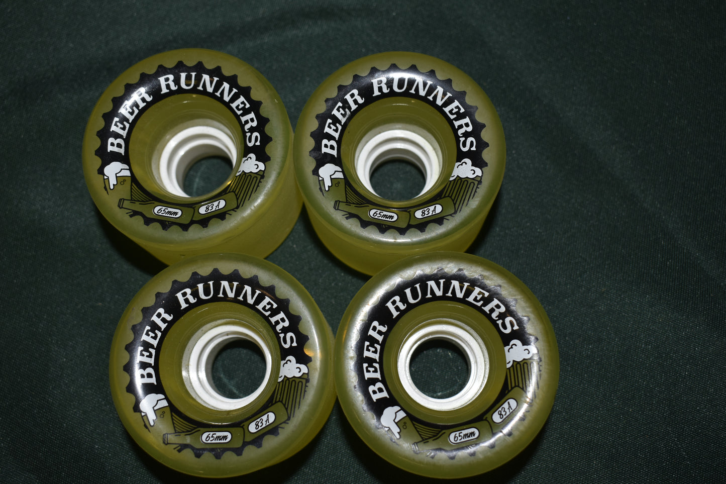 STEADFAST WHEELS BEER RUNNERS 65MM 83A