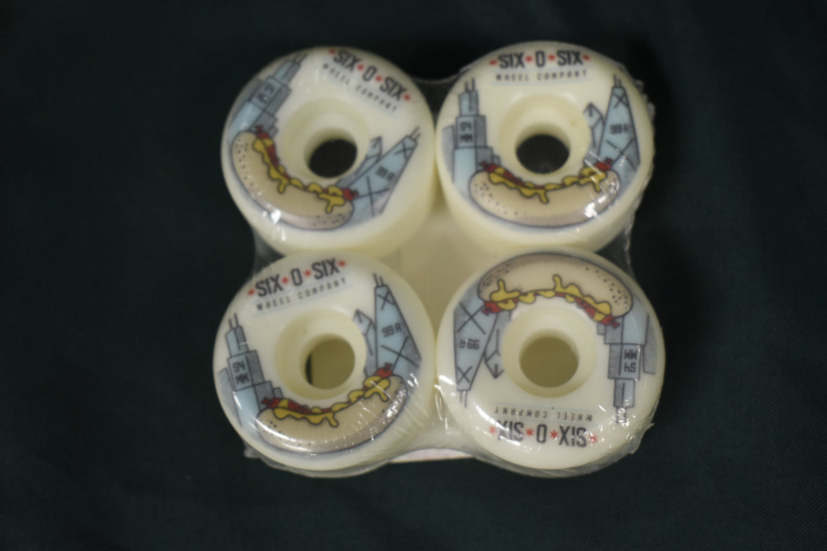 SIX O SIX WHEELS 54MM 99A ALL HAIL MUSTARD