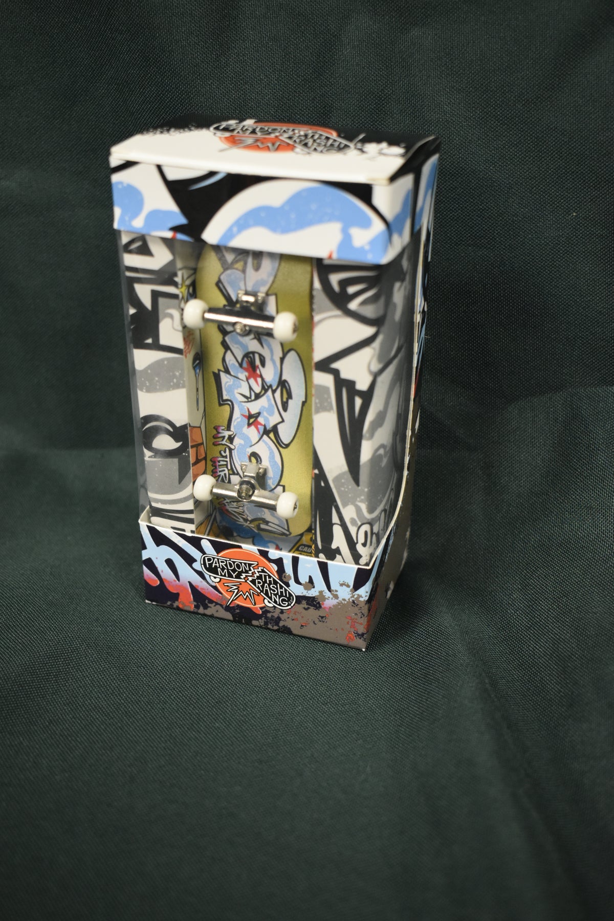 FINGERBOARD COMPLETE CHICAGO FLAG GRAFFITI