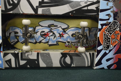 FINGERBOARD COMPLETE CHICAGO FLAG GRAFFITI