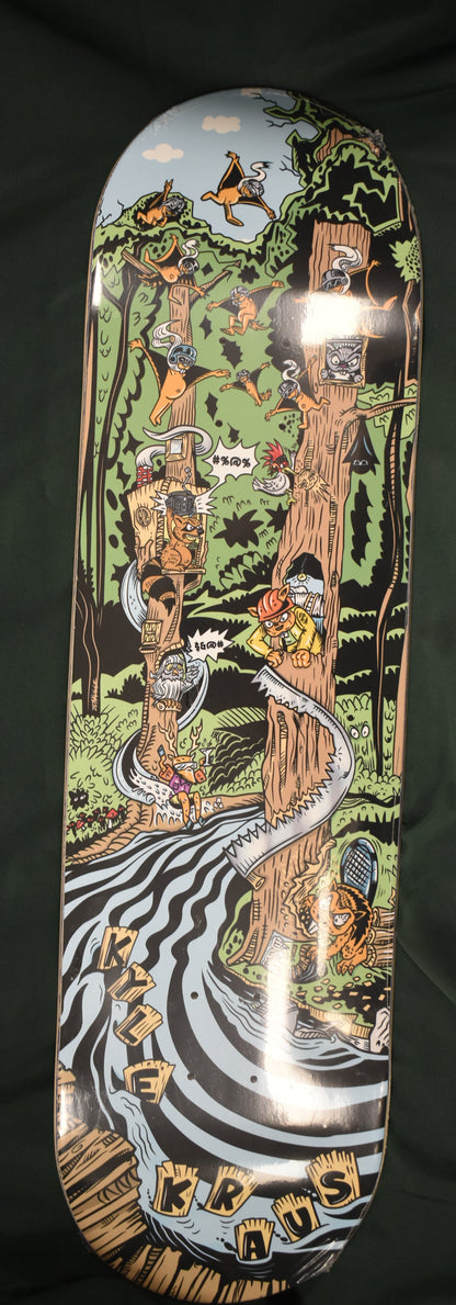 PARDON MY THRASHING  DECK 8.75 KYLE KRAUS PRO MODEL GET BUCK WILD