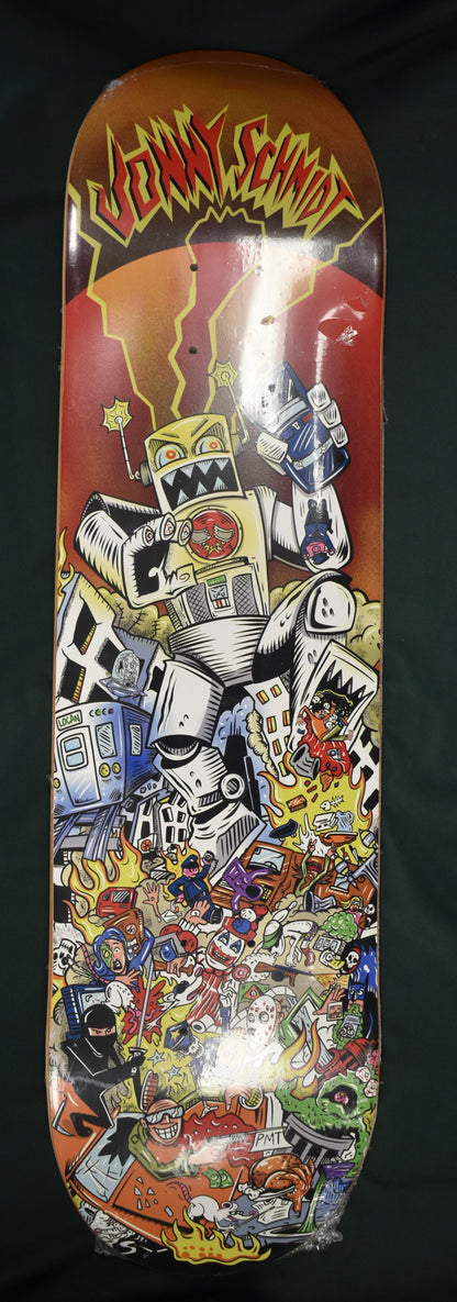 PARDON MY THRASHING  DECK 8.12 JOHN SCHMIDT PRO MODEL THRASHING ROBOT 2.0