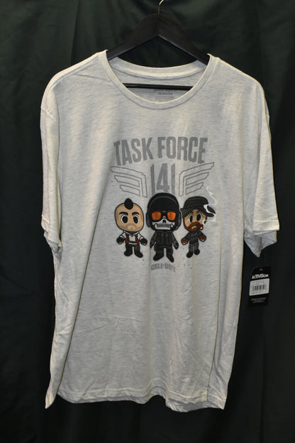 NEW GAMER SHIRT XXL CALL OF DUTY TASK FORCE