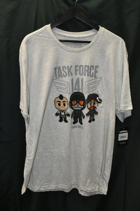 NEW GAMER SHIRT XXL CALL OF DUTY TASK FORCE