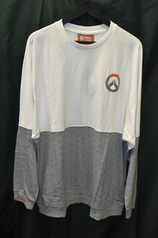 NEW GAMER LONG SLEEVE SHIRT XXL OVERWATCH PUFF