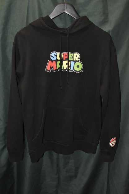 PREOWNED GAMER HOODIE MEDIUM SUPER MARIO