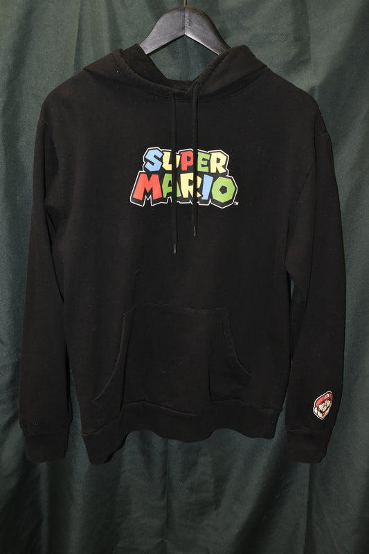 PREOWNED GAMER HOODIE MEDIUM SUPER MARIO