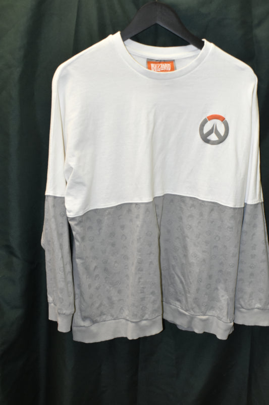 PREOWNED GAMER LONG SLEEVE SHIRT LARGE OVERWATCH PUFF