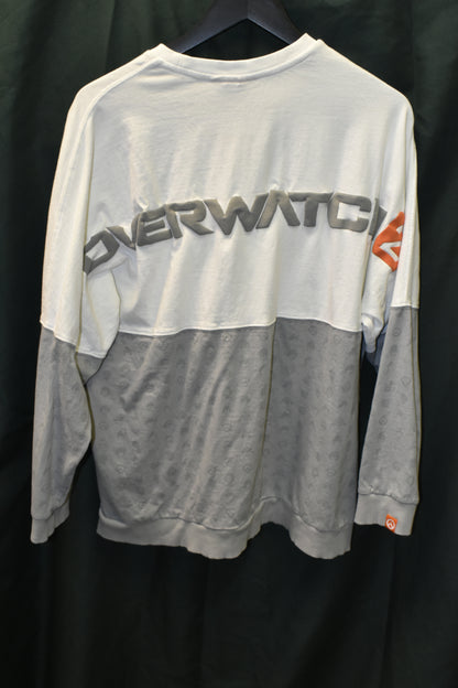 PREOWNED GAMER LONG SLEEVE SHIRT LARGE OVERWATCH PUFF