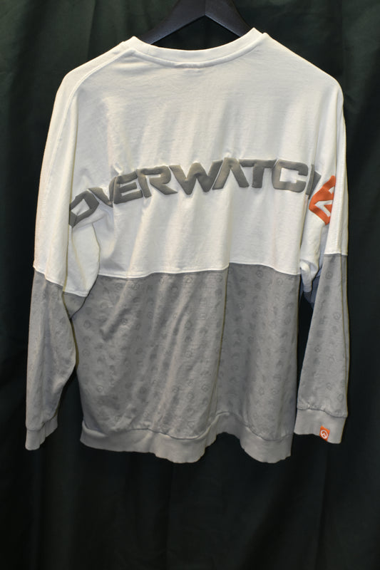 PREOWNED GAMER LONG SLEEVE SHIRT LARGE OVERWATCH PUFF